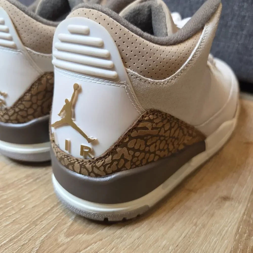 Nike Air Jordan 3 Retro Palomino CT8532-102 Men's Size 10 Brown Suede No Box